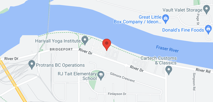 map of 610 10033 RIVER DRIVE
